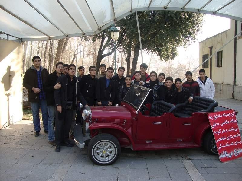 بازدید از کاخ موزه نیاوران - اردیبهشت ماه 1391